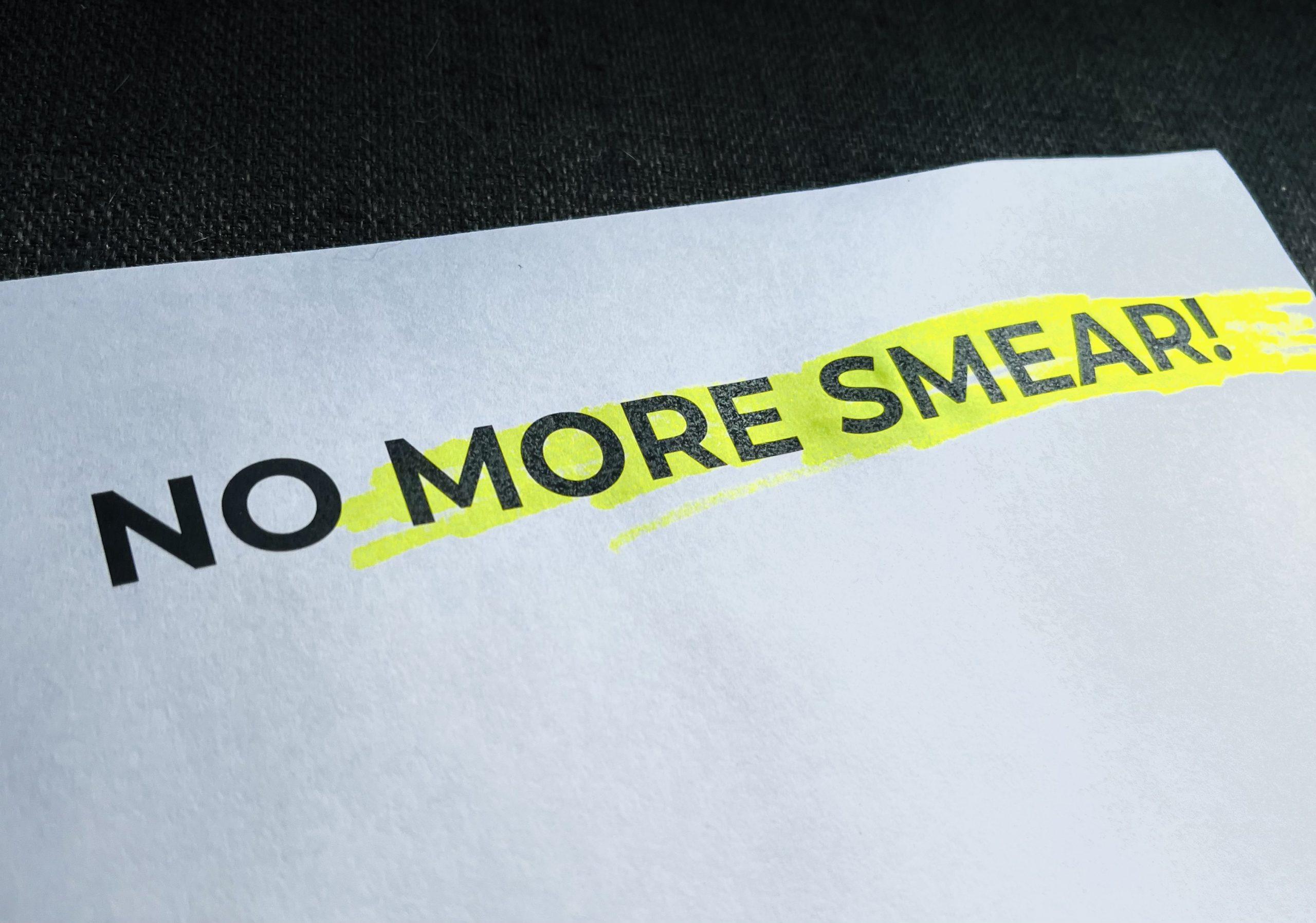 Ink Smearing Issues Highlighting Blueprints Printed on Inkjet Printers