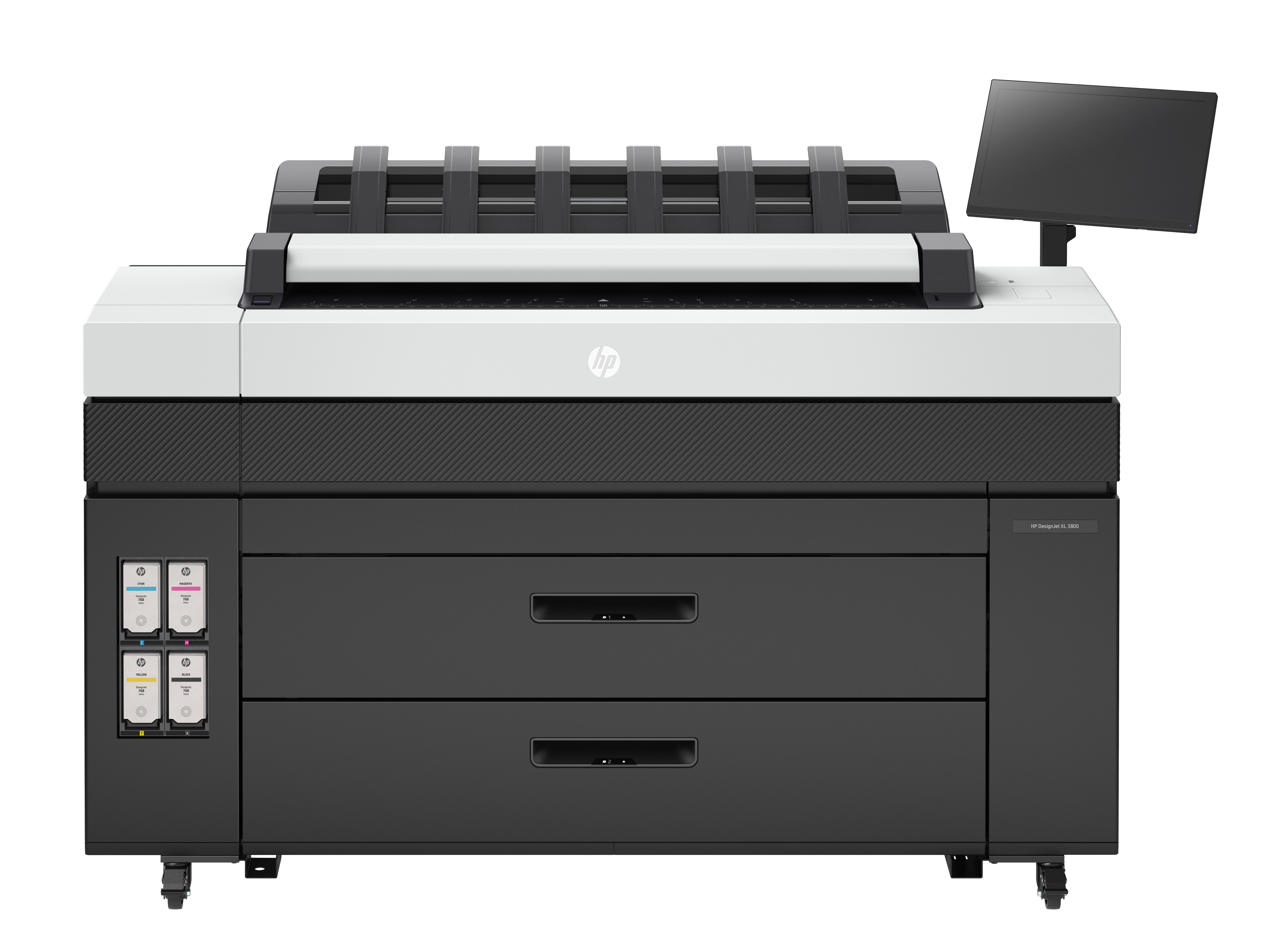 Front View of HP DesignJet XL 3800