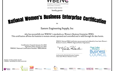 Eastern Engineering Achieves WBENC Certification: A Milestone in Empowerment and Excellence in the AEC Industry